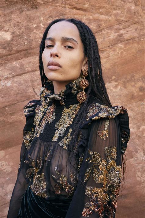 zoe kravitz spot yves saint laurent|zoe kravitz ysl.